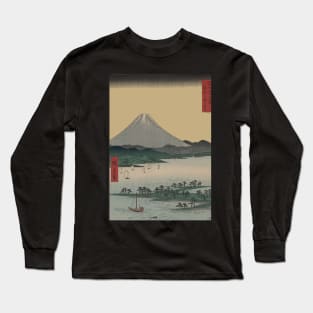 The Pine Forest of Miho in Suruga Province Long Sleeve T-Shirt